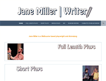 Tablet Screenshot of janemiller.net